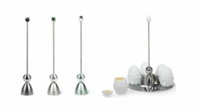 Take 2 Eierköpfer Eierschalensollbruchstellenverursacher Eier Stecher Öffner 