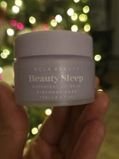 NCLA Beauty Sleep Overnight Lip Mask Birthday Cake 0.5 fl oz NWOB