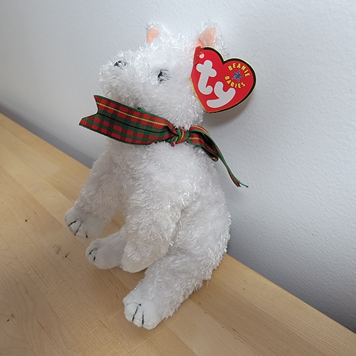 Ty Beanie Baby - KIRBY the West Highland Terrier Dog 5.5