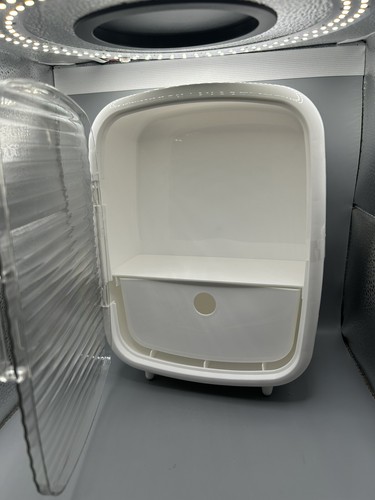 Target Bullseye Playground Cosmetic Display Makeup Storage With Drawer White NEW - Picture 2 of 8