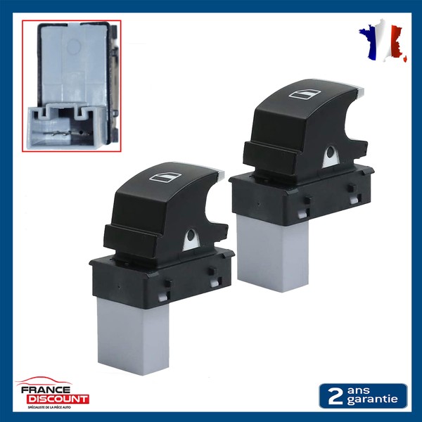 Knopf Fensterheber Hinten Links Recht FüR VW Golf 5 6 = 5ND959855 5K0959855XSH-image