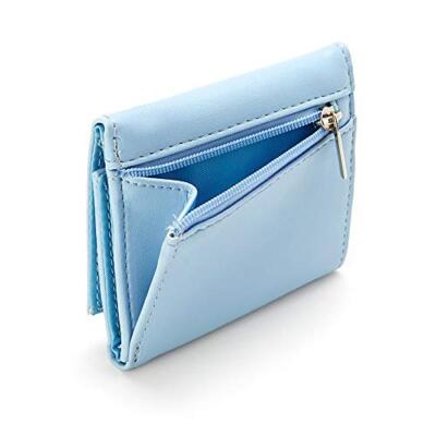 小物 kaoyorinakami leather wallet blue Sanrio Cinnamoroll Mini Wallet Compact Wallet Travel Small Faux