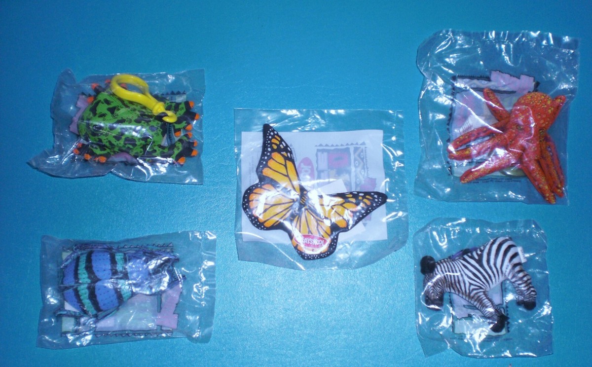 小物 wendy Wendy's 2000 - Wild Life Plush Animals - Complete Set of 5 MIP | eBay