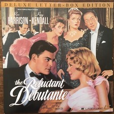 ANGELA LANSBURY Laserdisc The Reluctant Debutante Letterbox Laserdisc 