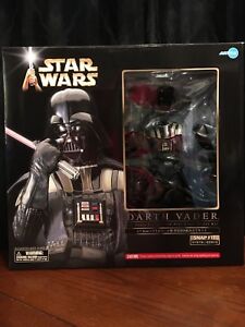 Star Wars Kotobukiya Artfx 1 7 Scale Darth Vader Episode V Soft Vinyl Model Kit Ebay