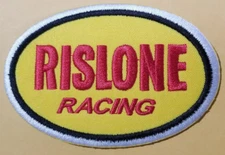 Embroidered Rislone Racing Patch approx 2.5x 4"