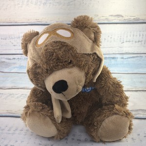 oso piloto peluche
