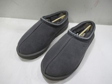 UGG Tasman II Women's Shoes Casual Suede Slippers Dark Gray Size 10