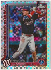2025 Topps Chrome Update ROBERT HASSELL III Insert XFRACTOR Parallel Card