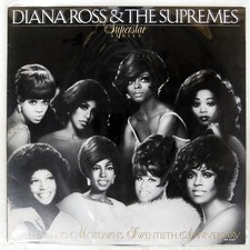 SUPREMES DIANA ROSS & MOTOWN VIP4107 Japan VINYL LP