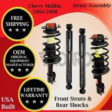 Monroe Oem Front Strut Rear Shock For 2004-2008 Chevy Malibu Lifetime Warranty