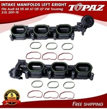Intake Manifolds Left Right Fits Audi S4 S5 A6 A7 Q5 Q7 Vw Touareg 3.0l 2011-15 Intake Manifolds Left Right Fits Audi S4 S5 A6 A7 Q5 Q7 Vw Touareg 3.0l 2011-15