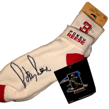 For Bare Feet Size 10-13 White Socks Pokey Reese Baseball MLB