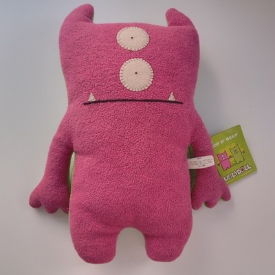 2004 Doppelseitige Uglydoll: Bop n' Beep 13 Zoll weiches Plüschtier hässliche Puppe uglydolls