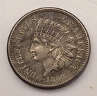 1860 INDIAN HEAD CENT 1C (#312) uncirculated, ungraded