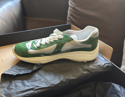 PRADA Cups Green/White 