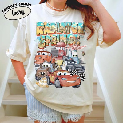 Retro desert town race town comfort t-shirt