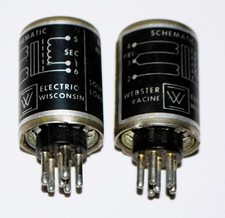 2 NOS Vintage Webster Electric WST-417 Microphone mic input Transformers  50/250