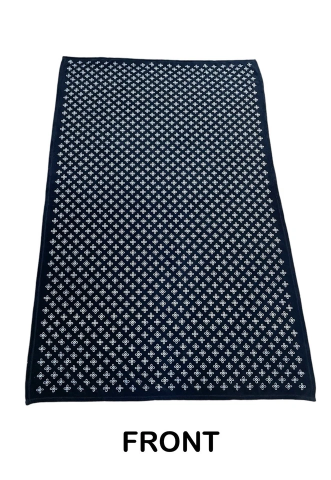 Vera Bradley - Very Soft Plush Throw Blanket  - Black and White - Mini Concerto - Image 3 of 4