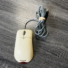 Vintage Microsoft Wheel Mouse Optical USB  PS/2 Compatible X08-71118 Tested