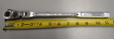 #ad #ad Craftsman 44815 D AB 3 8 inch Drive Flex Head Quick Release Ratchet Vintage $49.97