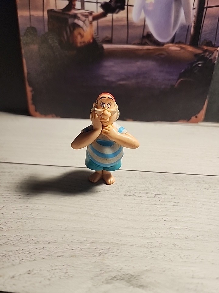 Mr. Smee Figure from Peter Pan Disney, 2002, Hard To Find