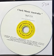 54A CUSTOM CLARK MUSIC AUSTRAILIA KARAOKE CDG LOT LONG DRIVE