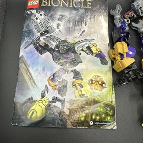 LEGO BIONICLE Onua Master of Earth 70789 Incomplete