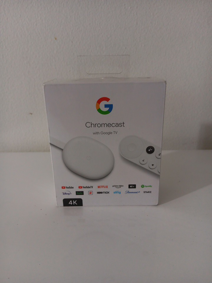 Google Chromecast with Google TV Streaming Media Player in