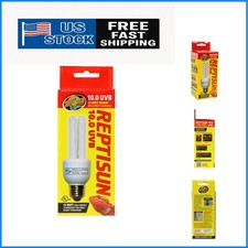 ReptiSun 10.0 Mini Compact Fluorescent Lamp - Ideal UVB Lighting for Reptiles
