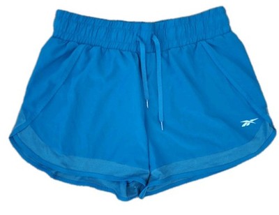 Reebok Woman s Running Shorts Size XXL Seaport Blue Activewear Sporty