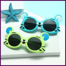 2026 NEW Children Cute Cartoon Personality Sunglasses UV400 Boys Outdoor Sun