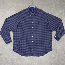 VTG Ralph Lauren Blake Men  s XXL 2 Ply multicolor Purple Gingham Check