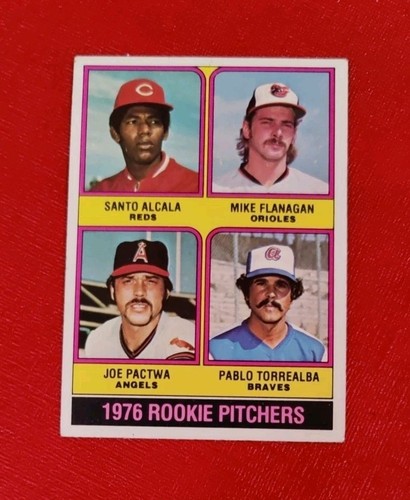1976 Topps #589 Rookie Pitchers MLB Card MM-MT+