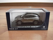 Norev Peugeot 3008 GT Miniature Gray PEUGEOT 1 43 2020