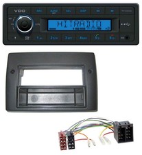 Autoradio VDO Bluetooth AUX USB MP3 per Fiat Stilo 192 01-08 versione professionale ripiano