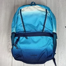 Lands’ end classmate backpack, blue ombré backpack