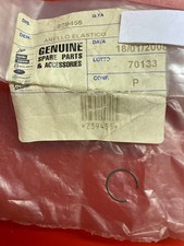 Aprilia Derbi Gilera Piaggio Pair of Piston Circlip Stop Rings Genuine 239455