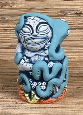Ocean Luck Octopus Tiki Mug Lowtiki Dynasty Ceramic Cup 6" Tall 20 Fl Oz New