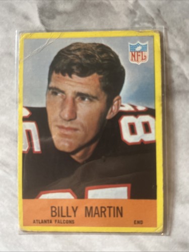 Billy Martin #6 1967 Philadelphia card