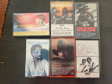 6 Country Artist Cassette Tapes
