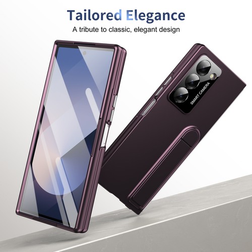 For Samsung Z Fold 7/6/5/4/3 Shockproof Kickstand Slim Rugged Case w/ Front Film - Picture 9 of 71