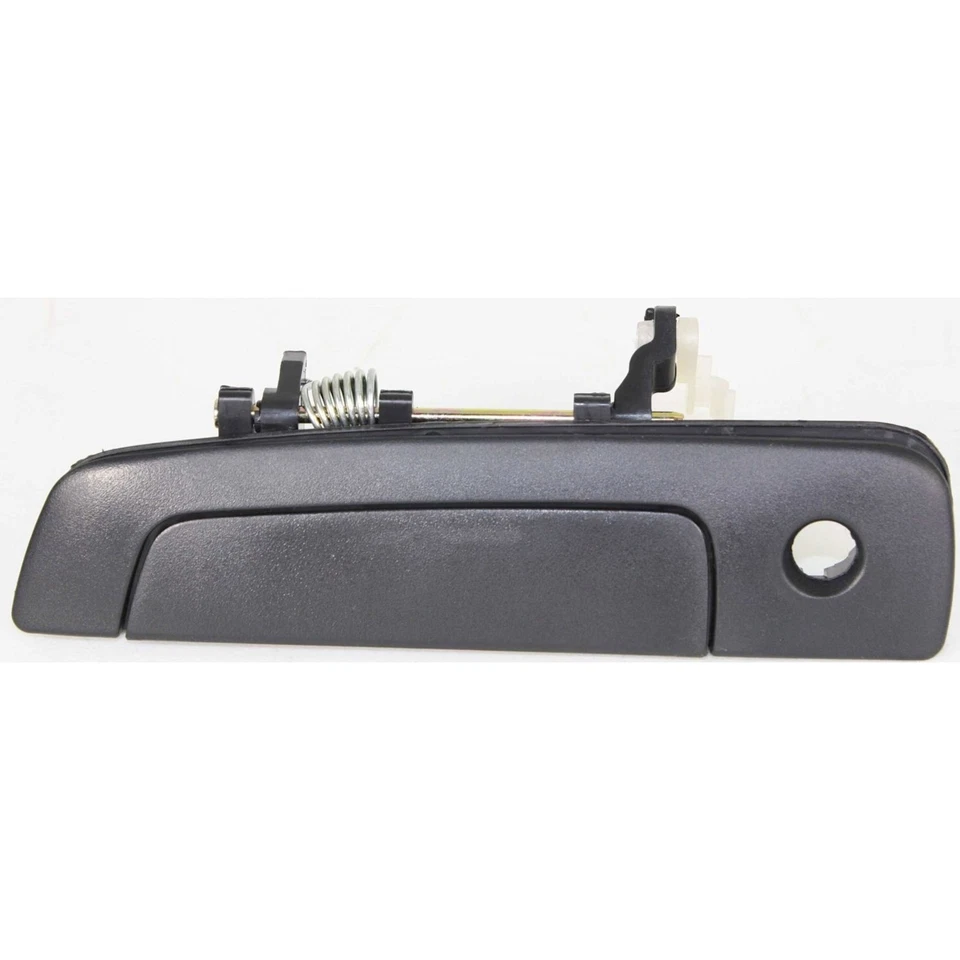 Conjunto de maçaneta de porta para 2001-2005 Chrysler Sebring frente texturizada preta plástico 2 peças - Imagem 2 de 4