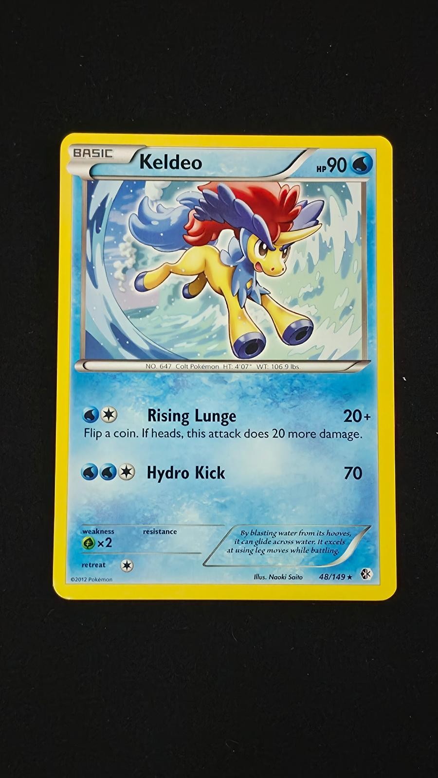 KELDEO | 48/149 | R NM/M | BOUNDARIES CROSSED