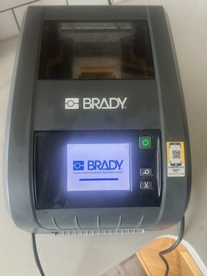 Brady Bradyprinter i3300 Industrial Label Printer - Powers On Cords Bundle