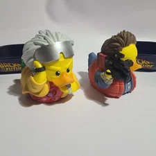 Tubbz Back to the Future Edition #1 Marty Mcfly & #6 Doc Brown Ducks Numskull