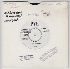 Peanut: I'm Not Sad / Thank Goodness For The Rain PYE 7N.15901 NORTHERN RARE! DJ