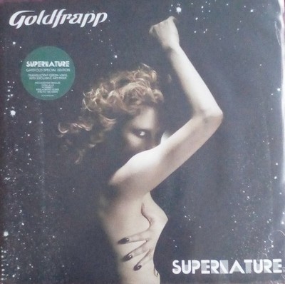GOLDFRAPP   SUPERNATURE   TRANSLUCENT GREEN VINYL   SEALED