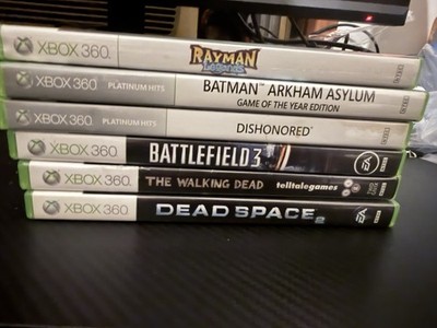 Xbox 360 Game Bundle Lot of 6   Batman GOTY, Dead Space, Dishonored