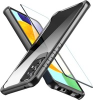 HüLle FüR Samsung Galaxy A72 RüCkseite Aus GehäRtetem Glas